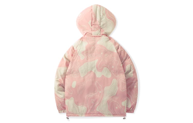 Зимняя куртка пуховик LAMLICKA Camo Hoodie Jacket Pink - изображение 2