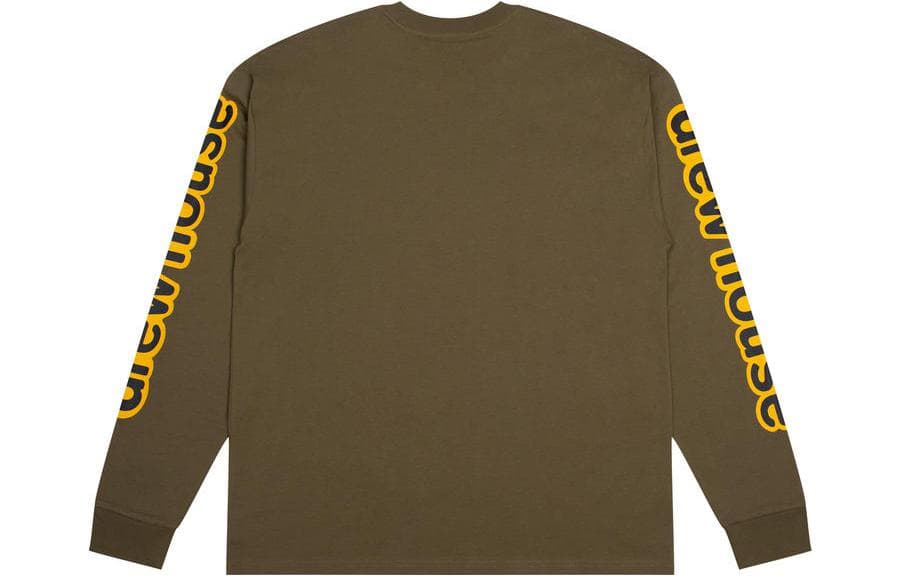 Футболка Drew House FW22 Trew House Ls Hug Tee-Drew House Midnight Olive T - изображение 2