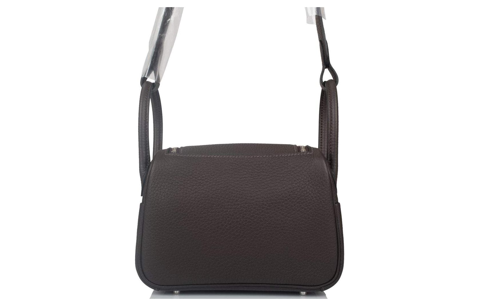 Сумка через плечо HERMES Lindy 19 Taurillon Clemence Noir - изображение 3