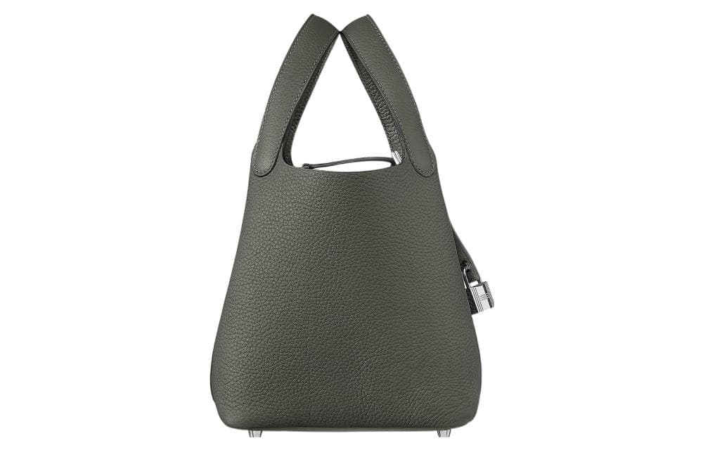 Сумка HERMES Picotin 18 Clemence 0L Grismeyer - изображение 3