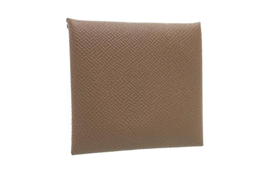 Портмоне HERMES Bastia Epsom 18 Etoupe - изображение 2