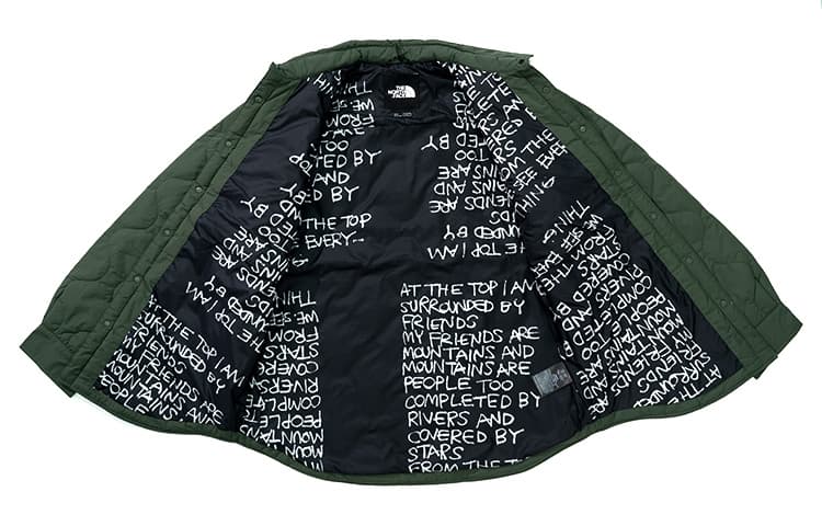 Зимняя куртка пуховик The North Face Urban Exploration Green - изображение 3