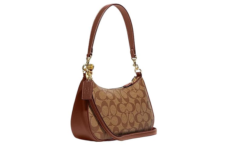 Мини-сумка COACH x Peanuts Teri 25 Brown Rust - изображение 2