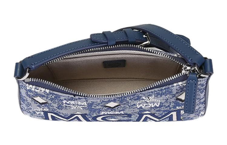 Мини-сумка MCM Vintage Jacquard Monogram - изображение 6