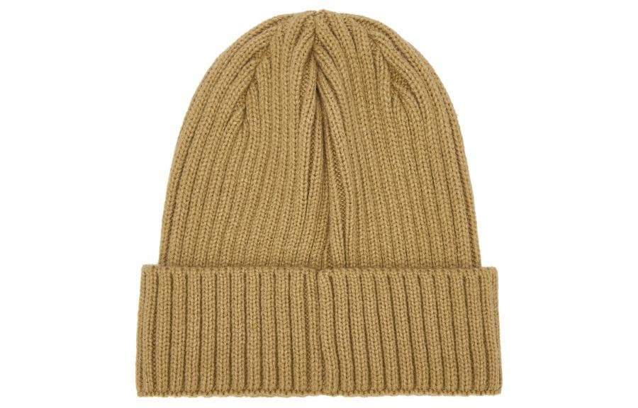 Шапка New Balance Knit Ribbed Beanie Brown - изображение 2