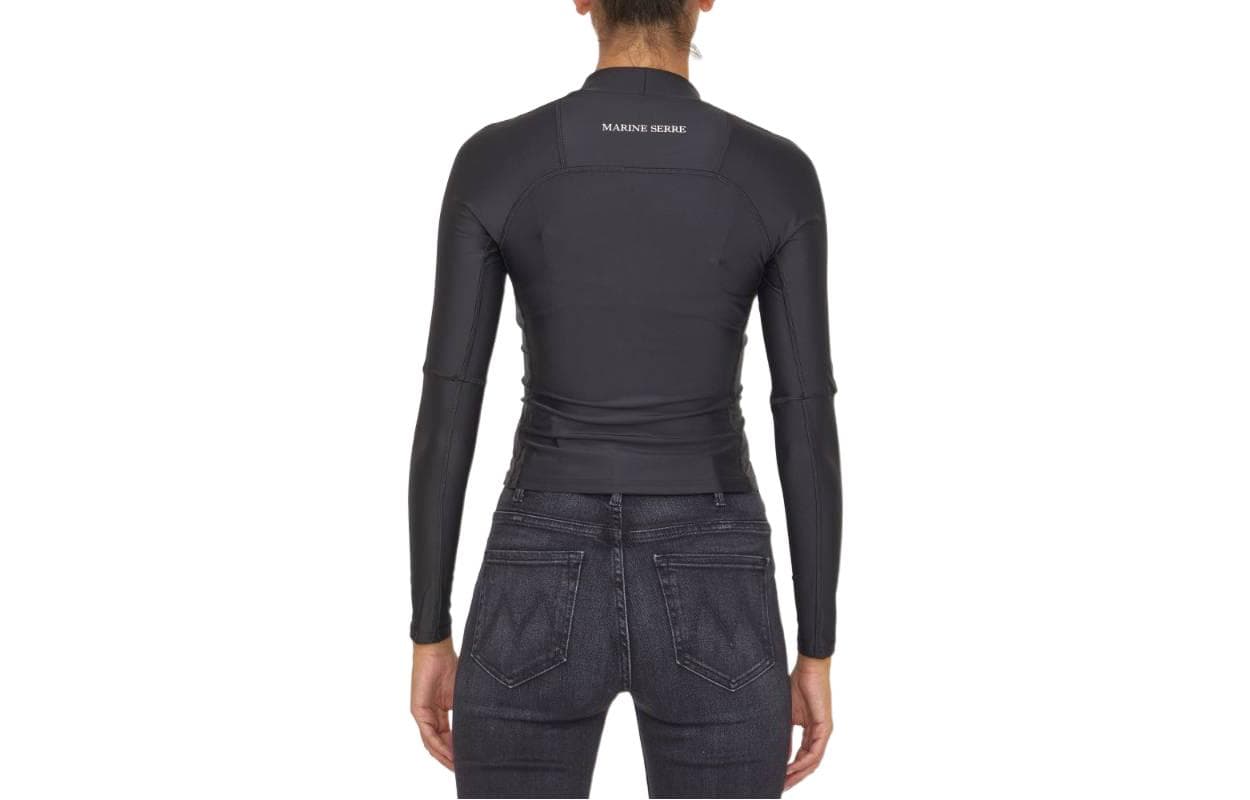 Футболка marine serre FW22 LogoT - изображение 2