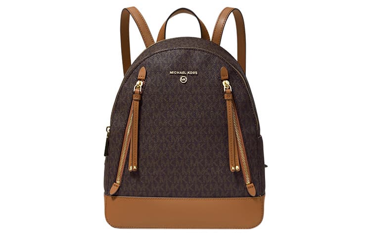 Рюкзак Michael Kors Brooklyn Backpack Ivory Brown - изображение 1