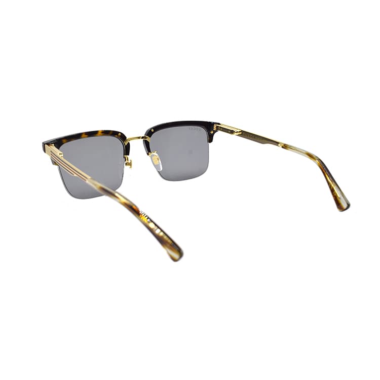 Солнцезащитные очки Gucci Enamel Web Sunglasses Tortoiseshell Gold - изображение 4