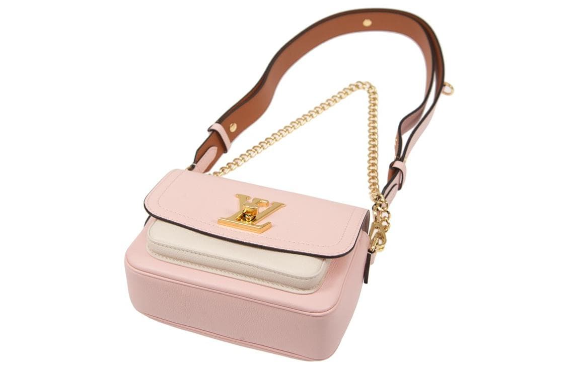 Сумка через плечо Louis Vuitton Lockme Tender Pink - изображение 5