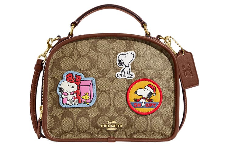 Сумка COACH x Peanuts Snoopy Lunch Pail 22 - изображение 1