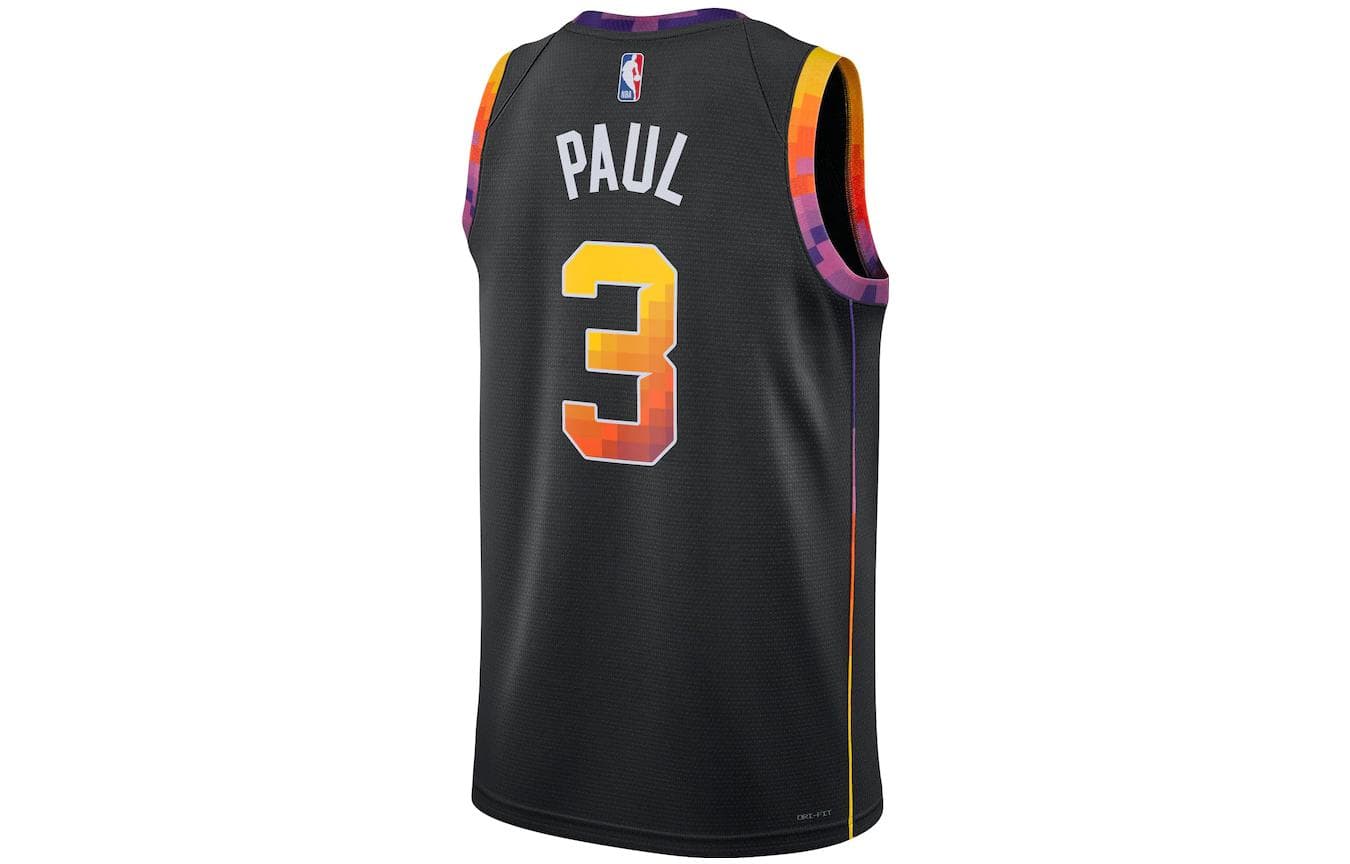 Баскетбольная майка Jordan Phoenix Suns Paul 3 Jersey - изображение 2