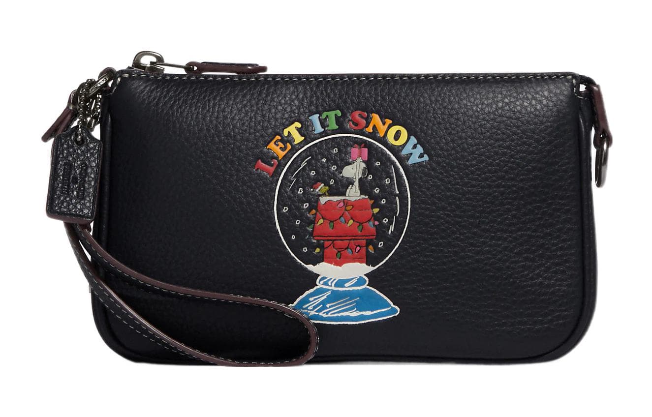 Сумка COACH x Peanuts Nolita 19 Navy - изображение 1