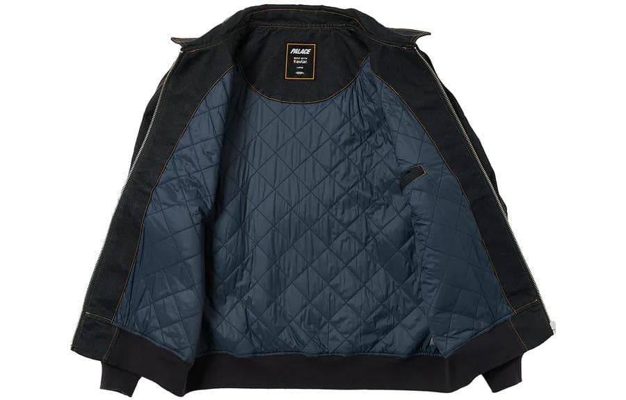 Джинсовая куртка Palace Kevlar Denim Bomber Indigo - изображение 3