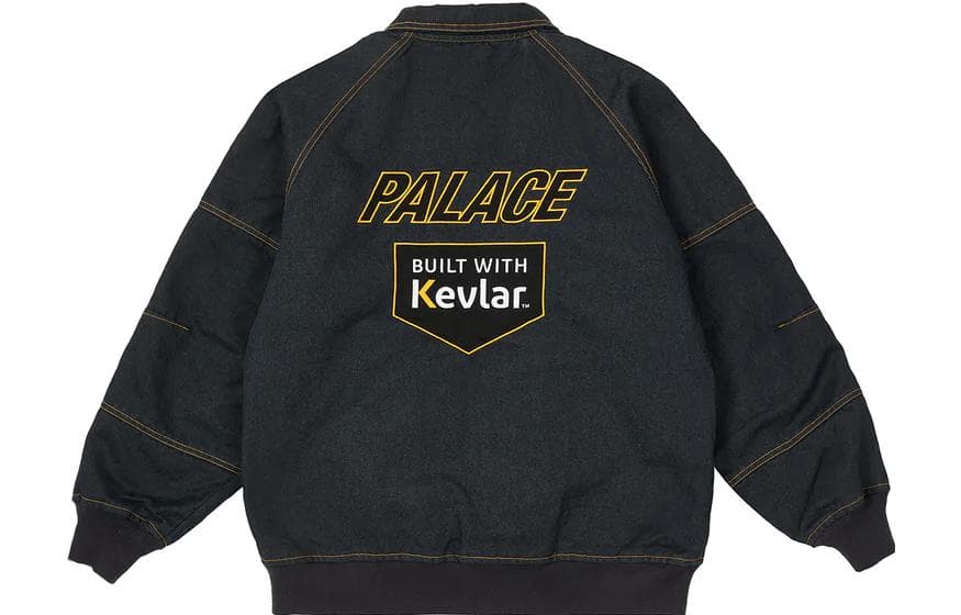 Джинсовая куртка Palace Kevlar Denim Bomber Indigo - изображение 2