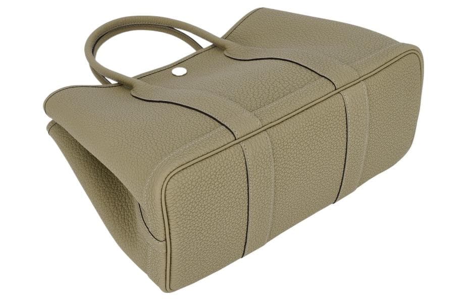 Сумка Hermes Garden Party 30 Poussiere Grey - изображение 5