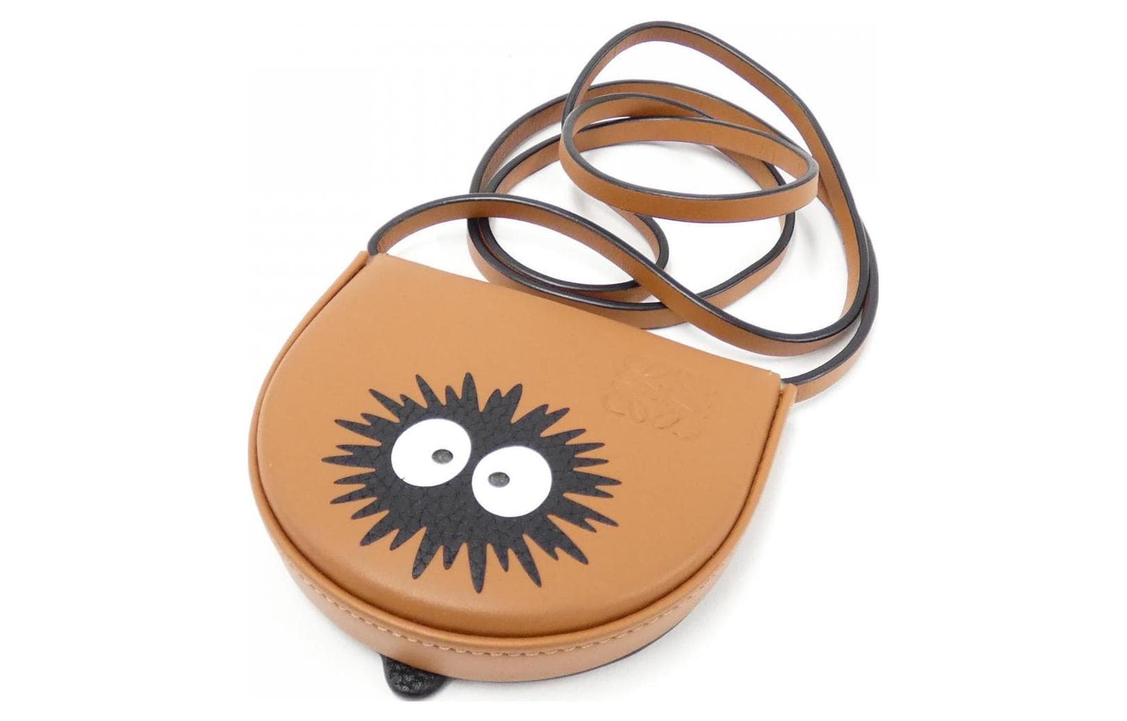 Сумка через плечо LOEWE Dust Bunnies Mini Bag Brown/Black - изображение 4