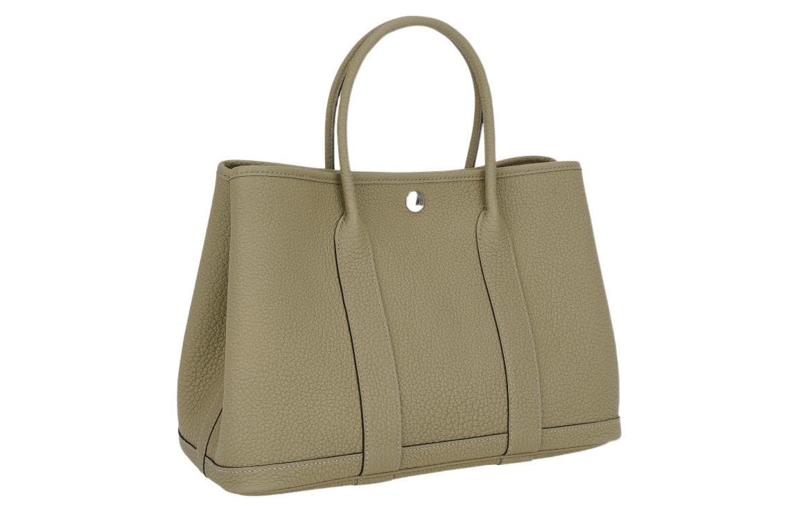 Сумка Hermes Garden Party 30 Poussiere Grey - изображение 3