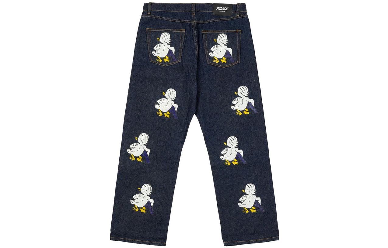Штаны PALACE FW22 Duck Print Jeans - изображение 2