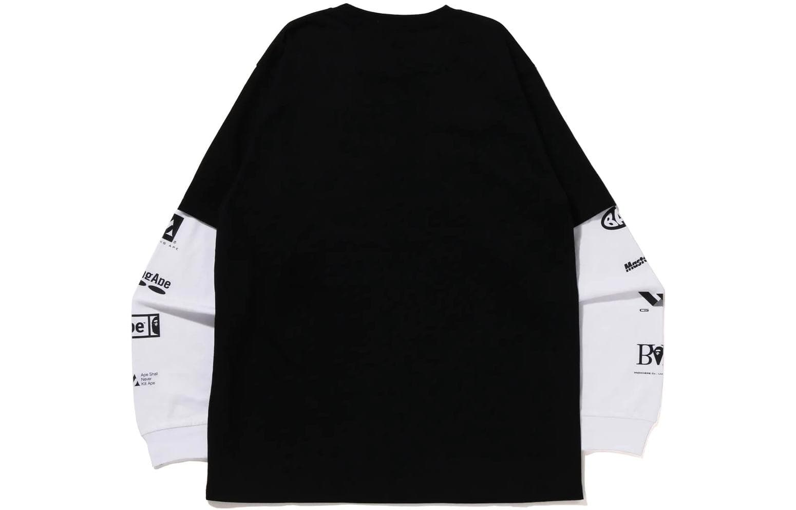 Футболка A BATHING APE Bape FW22 Sta Layerd Ls Tee LogoT - изображение 2