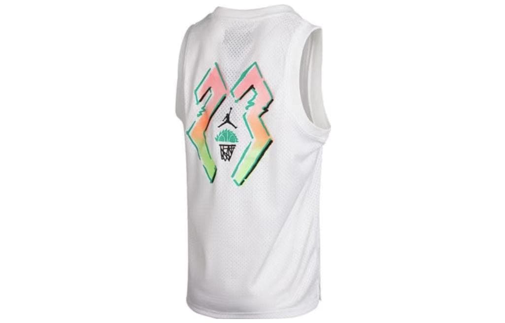 Баскетбольная майка Jordan Basketball Tank Top White - изображение 2