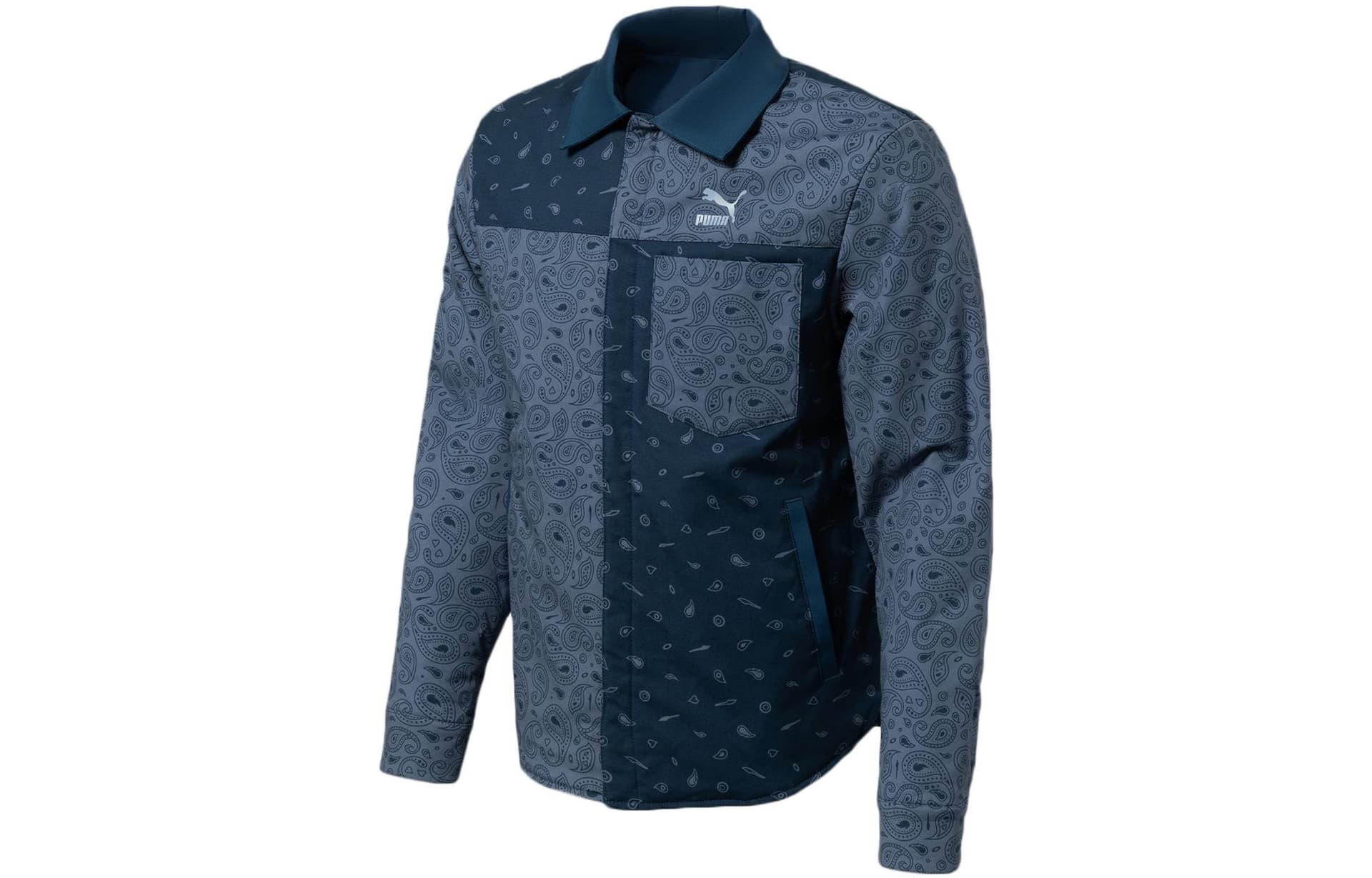 Рубашка PUMA Paisley Woven Reversible Shacke - изображение 3