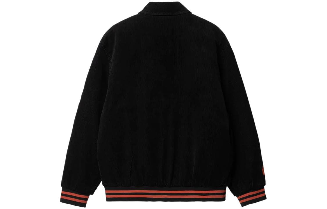 Куртка Carhartt WIP Embroidered Letter Jacket Black - изображение 2
