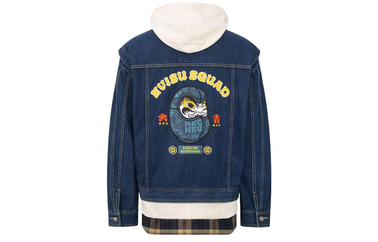 Джинсовая куртка EVISU FW22 - изображение 2