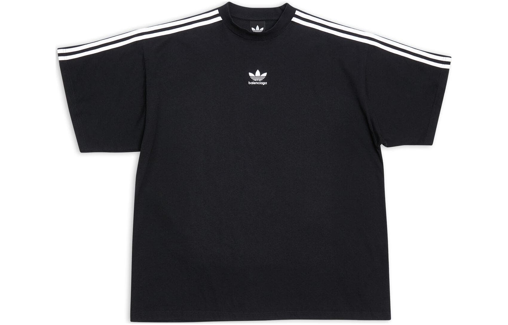 Футболка Balenciaga x adidas FW22 Logo T-Shirt Black
