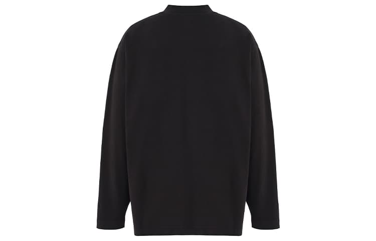 Кофта YEEZY x Gap x Balenciaga Black Long Sleeve Tee - изображение 4