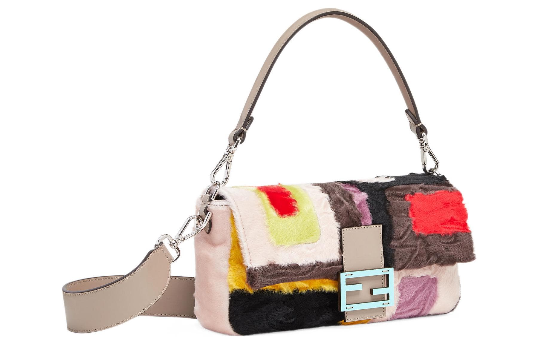 Мини-сумка Fendi Baguette Re-Edition - изображение 6