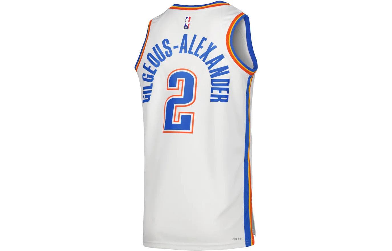 Баскетбольная майка Nike Alexander 2 Oklahoma City Thunder Jersey White - изображение 2