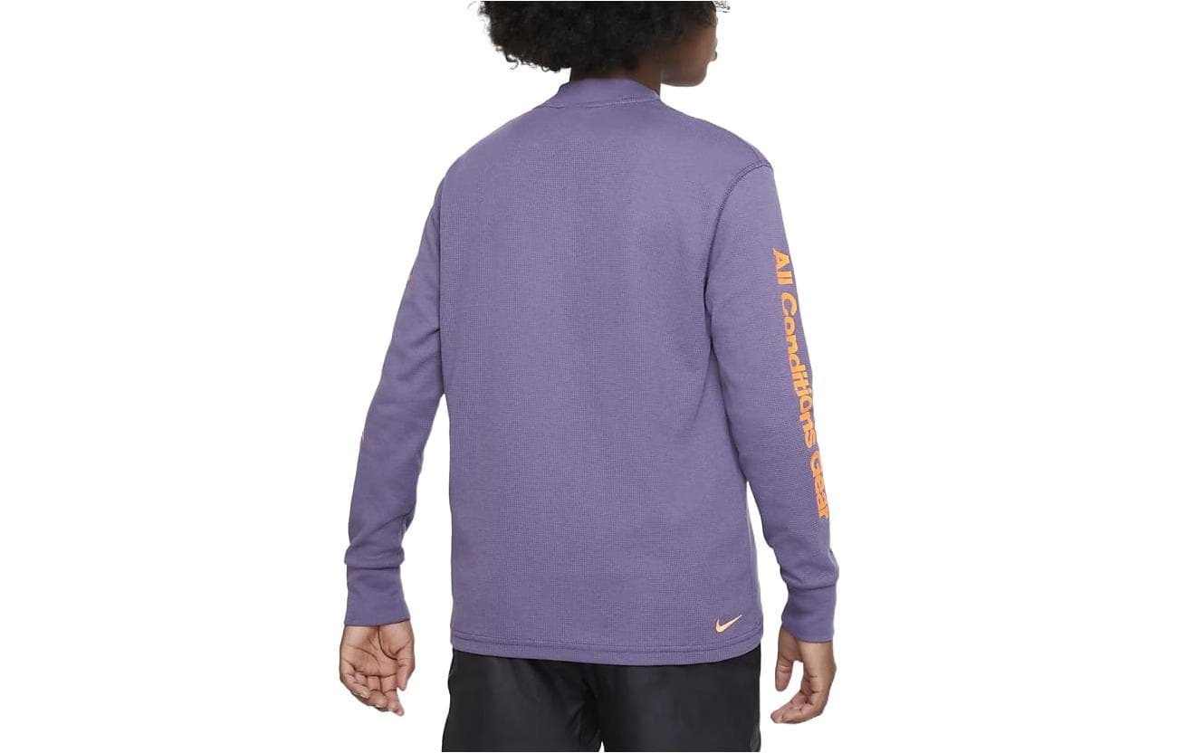 Футболка NIKE Каньон Фиолетовый Kids Т-рубашки - изображение 1