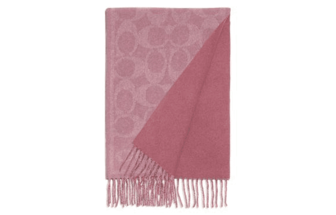 Шарф COACH Scarf Pink - изображение 2