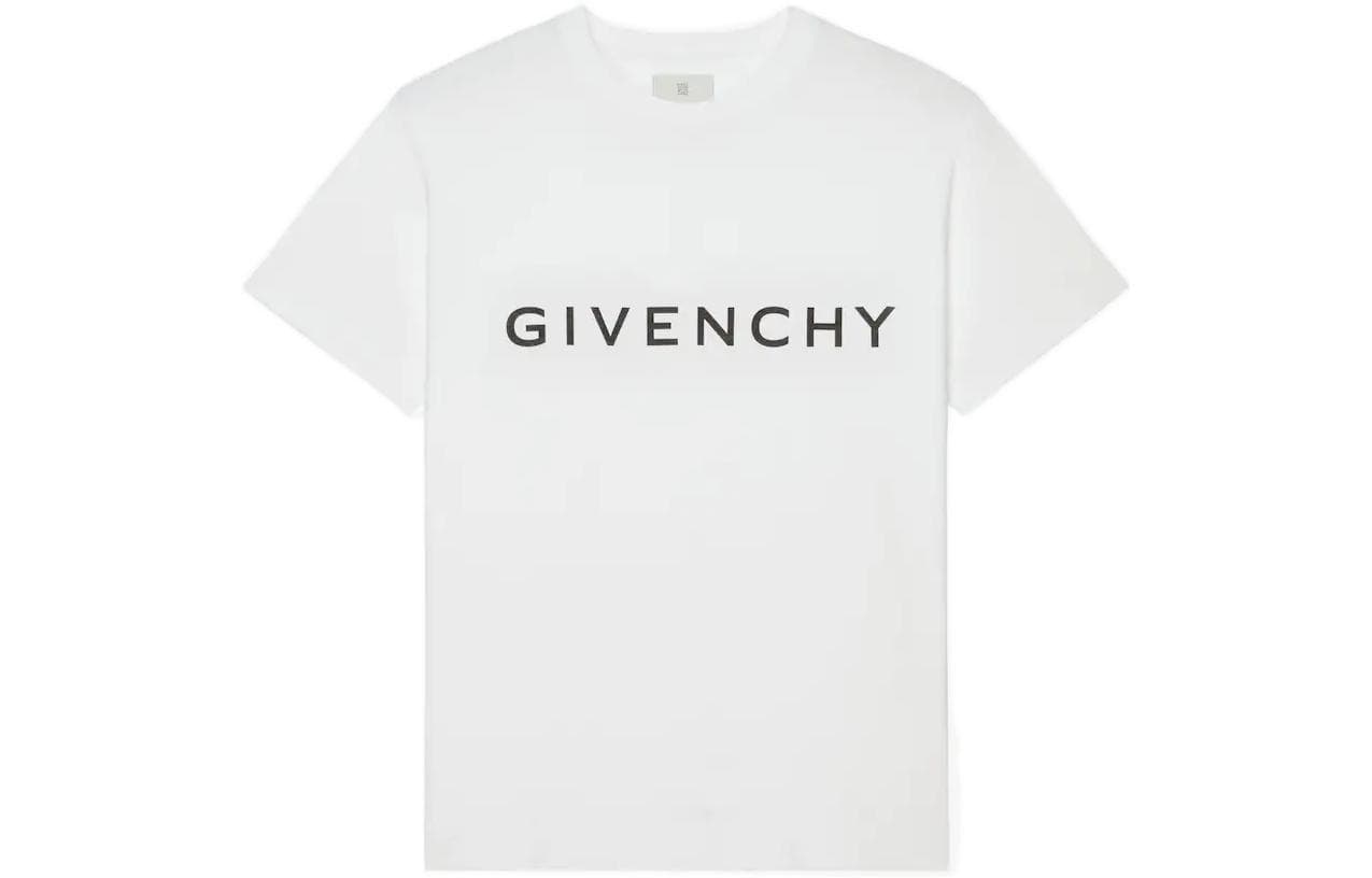 Футболка Givenchy FW22 White T-Shirt - изображение 9