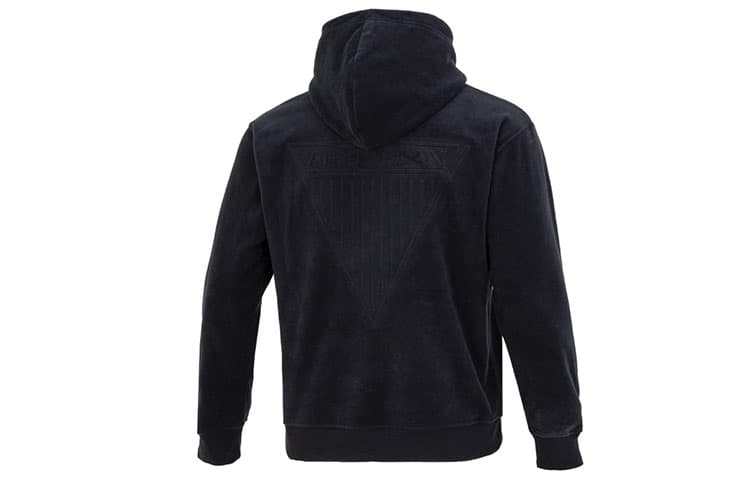 Худи Jordan Logo Embroidered Fleece Hoodie Black - изображение 2