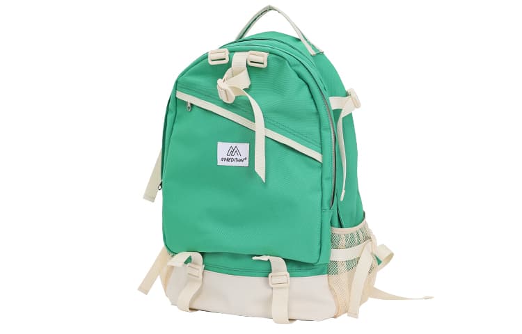 Рюкзак MYEDITION Backpack Black/Green - изображение 1