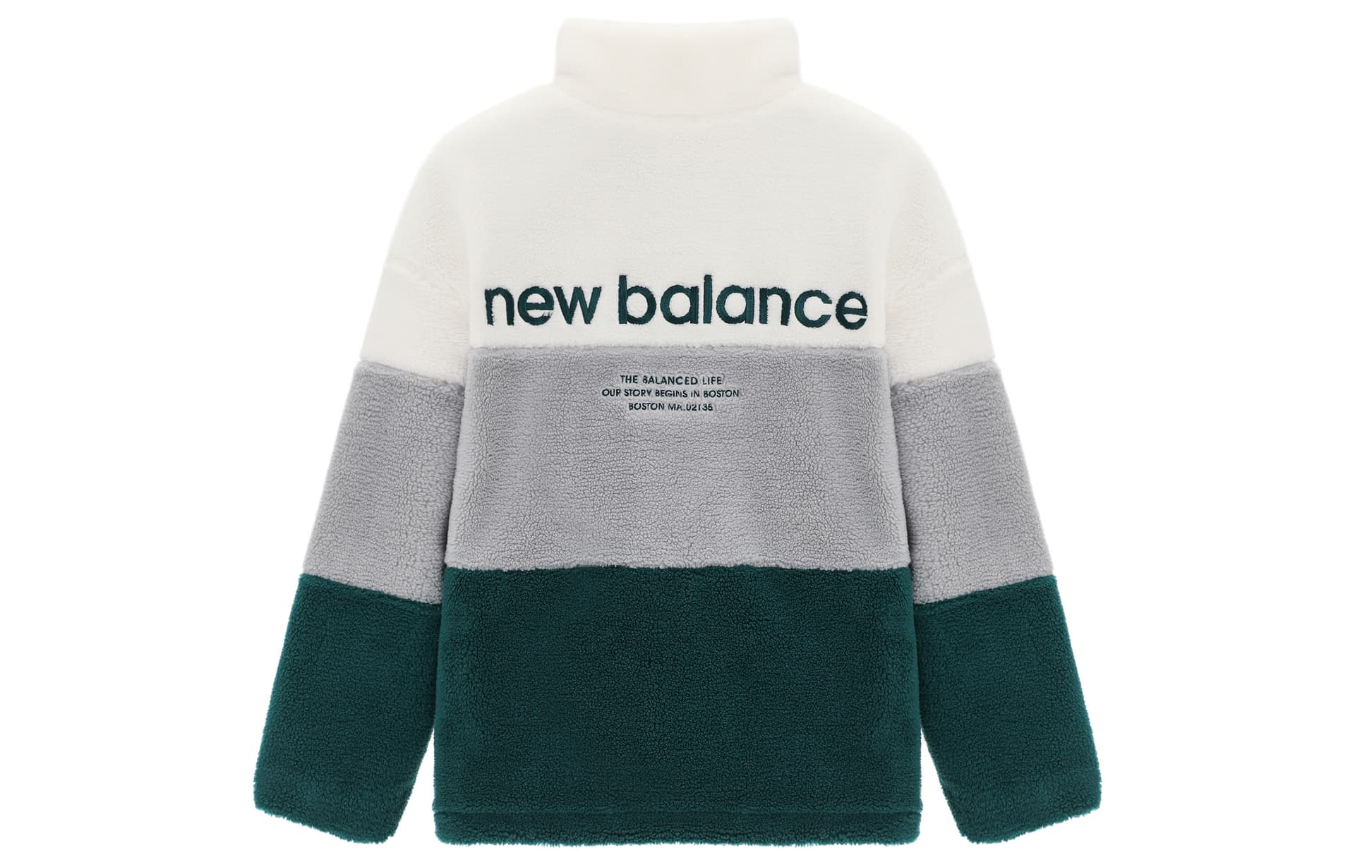 Куртка New Balance Colorblock Zip Jacket - изображение 2