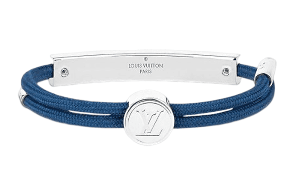 Браслет Louis Vuitton Logo Bracelet Blue - изображение 3