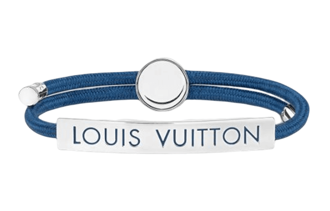 Браслет Louis Vuitton Logo Bracelet Blue - изображение 1