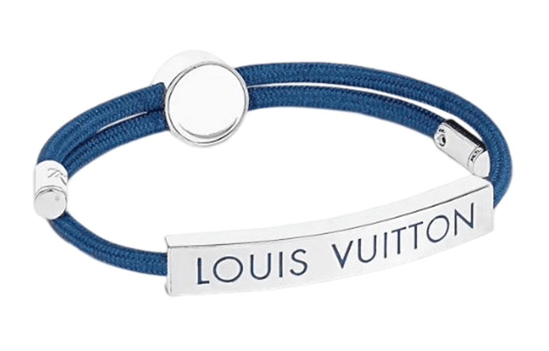 Браслет Louis Vuitton Logo Bracelet Blue - изображение 2