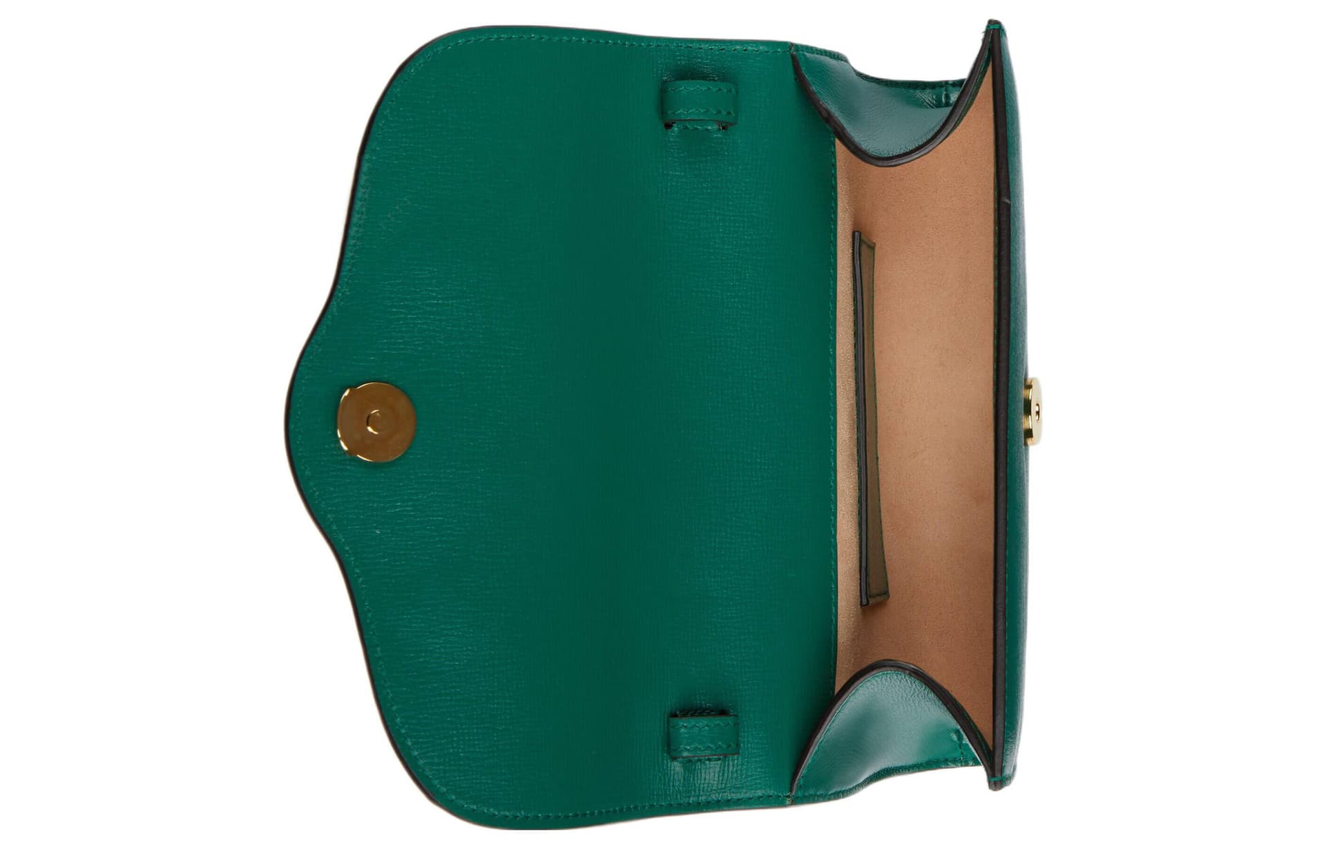 Мини-сумка Gucci Horsebit 1955 Green - изображение 8