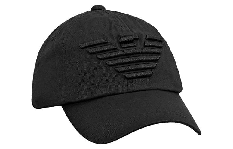 Кепка Emporio Armani Large Logo Baseball Cap Black - изображение 3