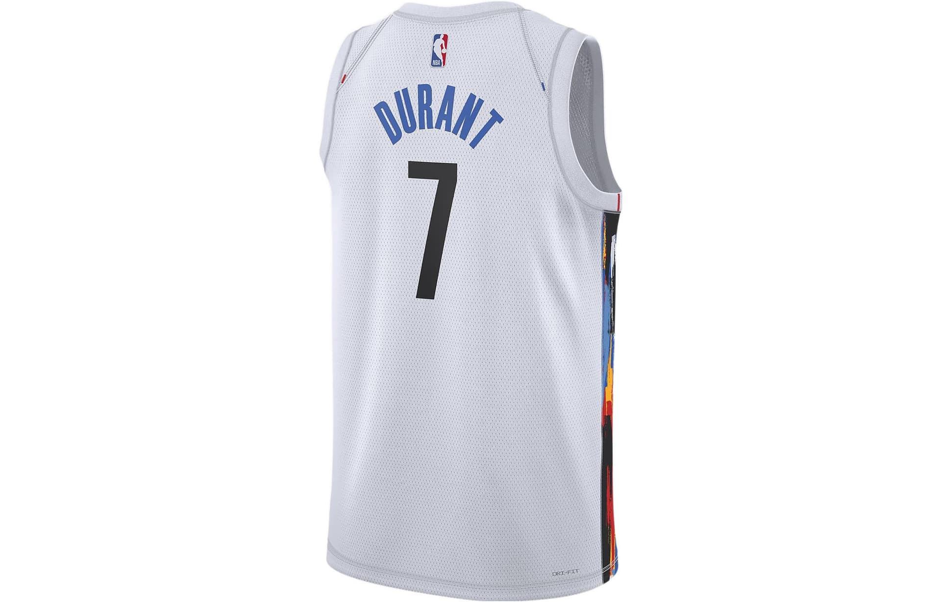 Баскетбольная майка Nike NBA City Edition Jersey 2022-23 Durant 7 White - изображение 2