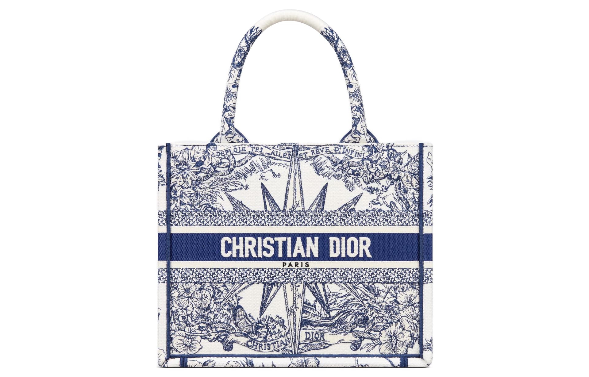 Сумка Dior Book Tote Blue/White - изображение 1