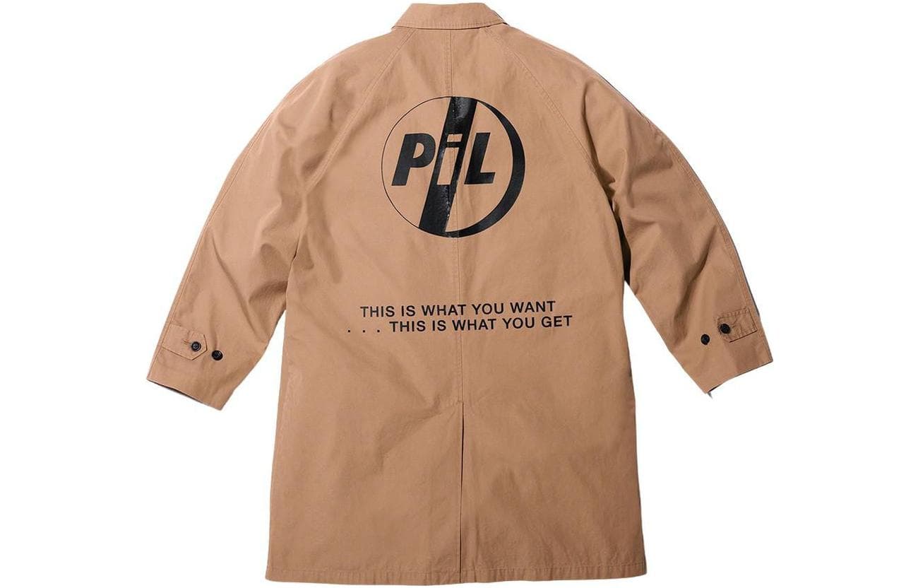 Ветровка Supreme FW22 Week 12 x Public Image Ltd PiL Trench Coat - изображение 2