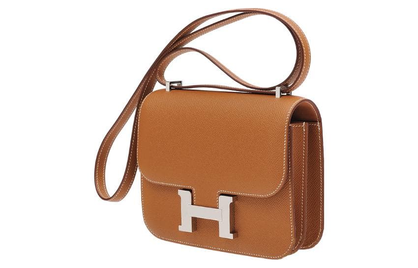 Сумка через плечо HERMES Constance Mini 19 Epsom 37 Gold - изображение 3