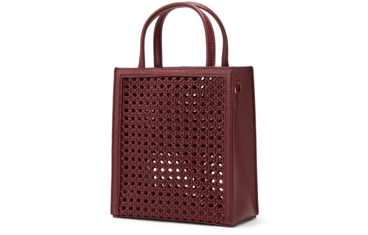 Мини-сумка CHARLESKEITH PU Tote Burgundy - изображение 2