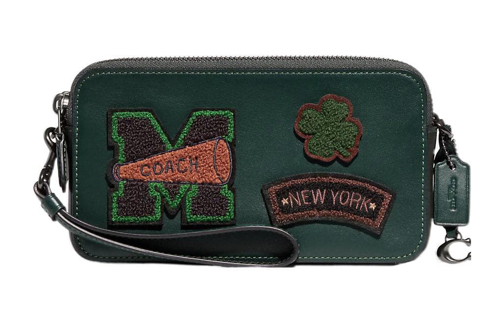 Сумка через плечо COACH Kira 19 Small Crossbody Bag Green - изображение 1