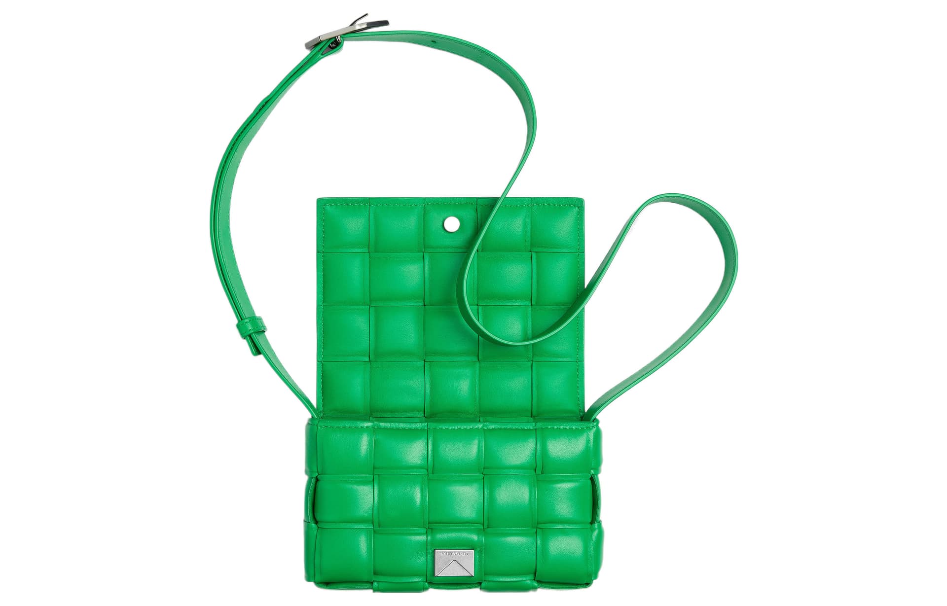 Сумка через плечо Bottega Veneta Padded Cassette Green - изображение 4