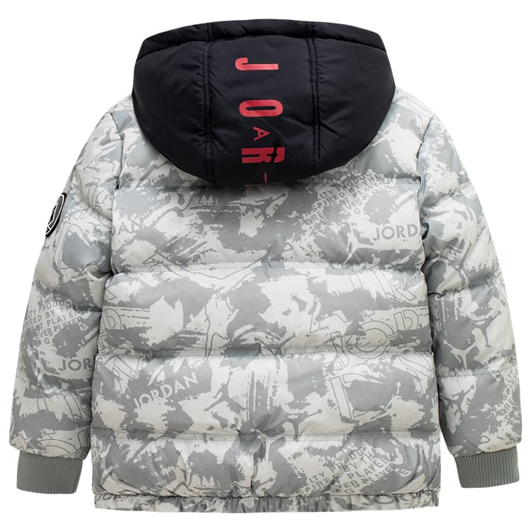 Jordan Phantom Grey Kids Puffer Jacket - изображение 2